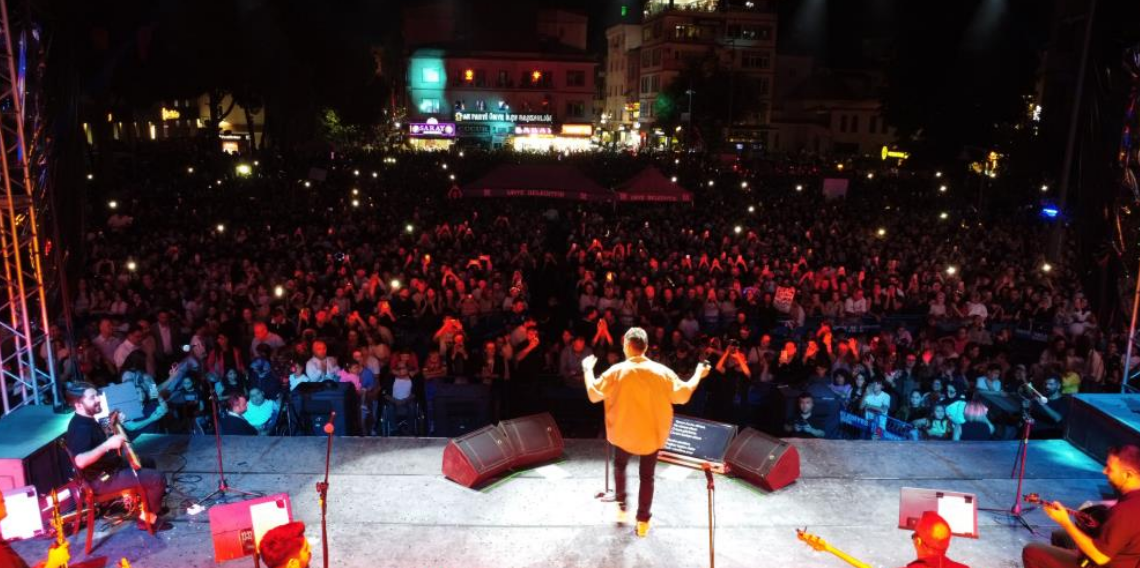 Resul Dindar, Ordu'da sahne aldı