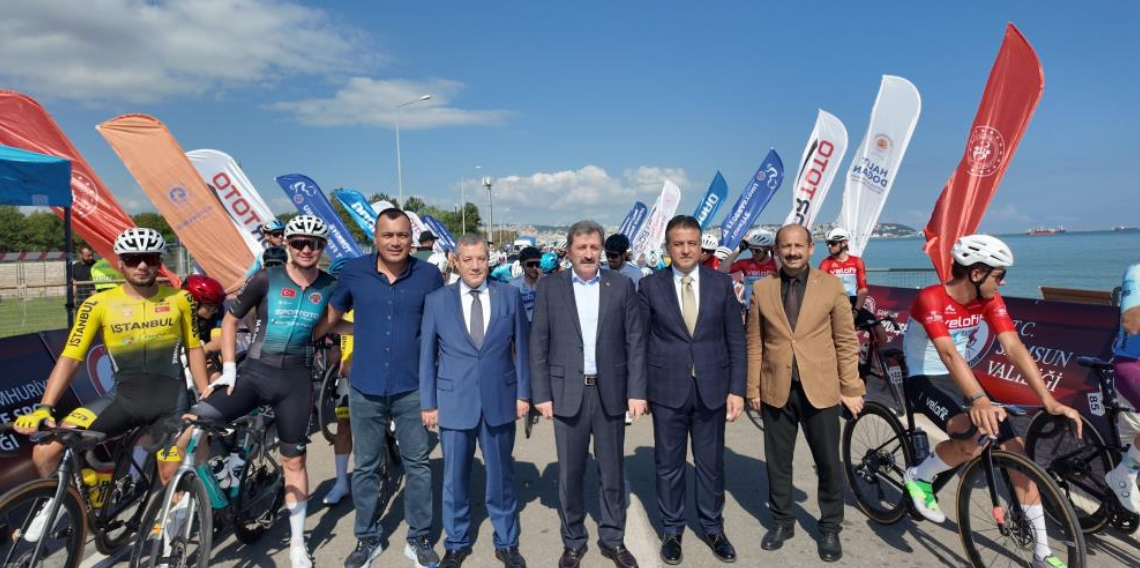 Samsun'da Uluslararası Bisiklet Turu heyecanı başladı