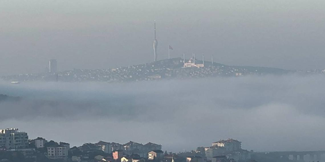 İstanbul'da sis etkili oldu