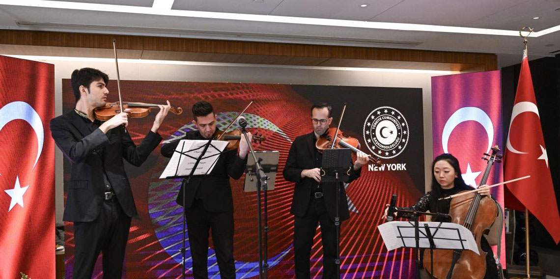 New York'taki Türkevi'nde 29 Ekim Cumhuriyet Bayramı kutlandı