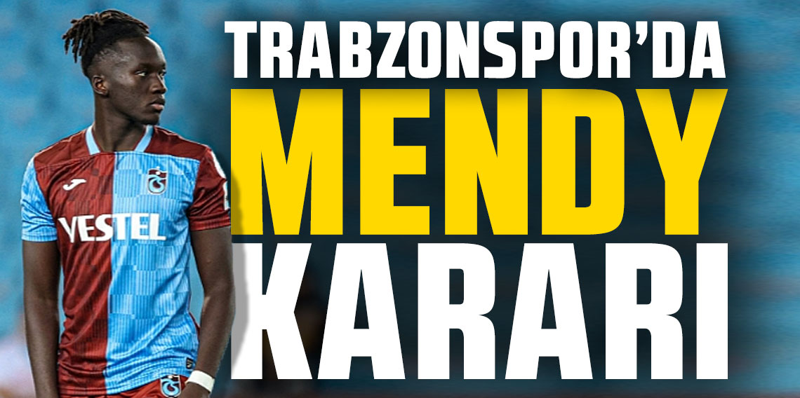 Trabzonspor'da Batista Mendy kararı!