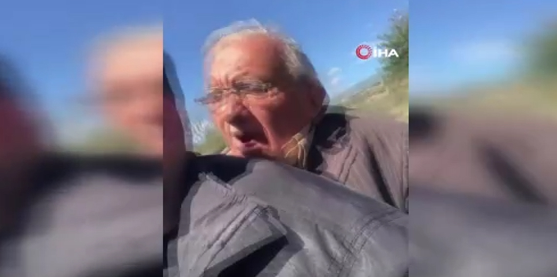 Dedeyle torununun motosiklet yolculuğu gülümsetti