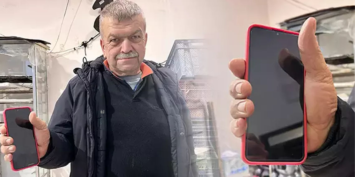 İyilik kazandı! Çalınan telefon geri geldi