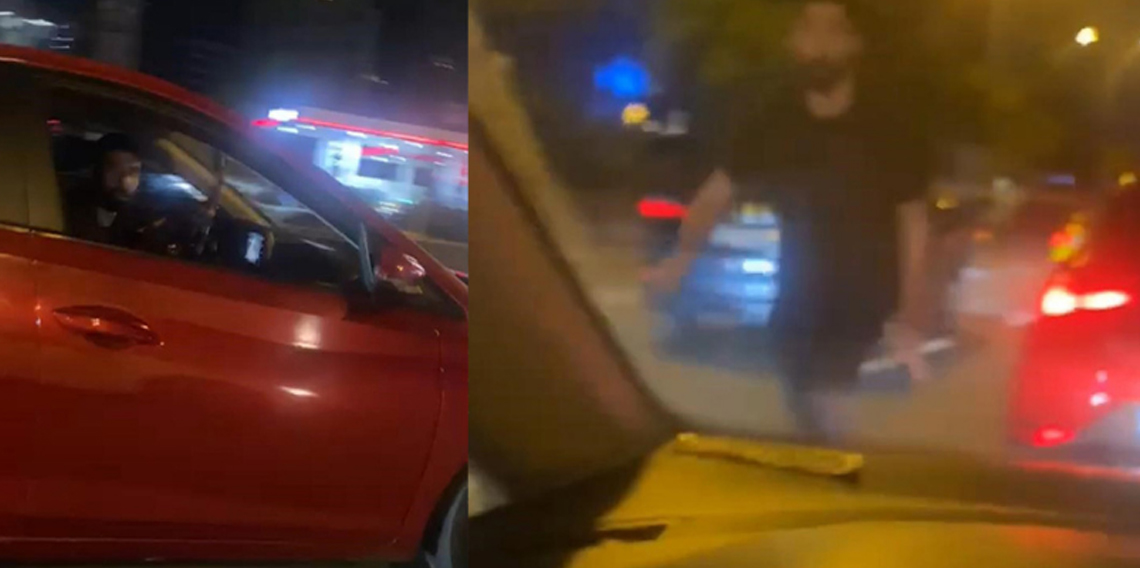 Trafik Terörü Her Yerde! Yol verme tartışması kavga ile sonuçlandı 