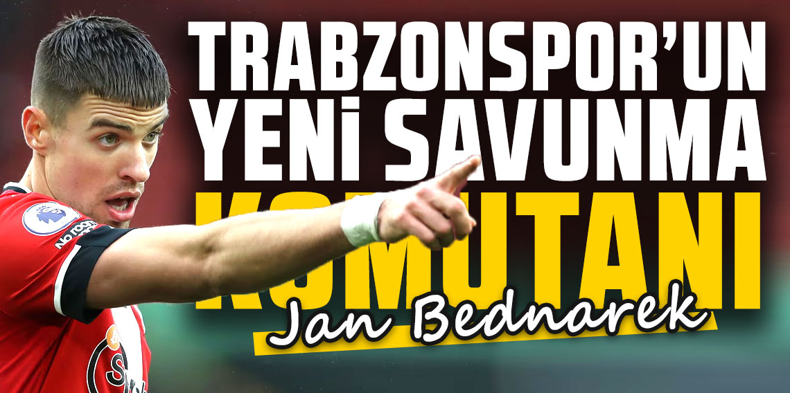 Trabzonspor'un yeni savunma komutanı: Jan Bednarek