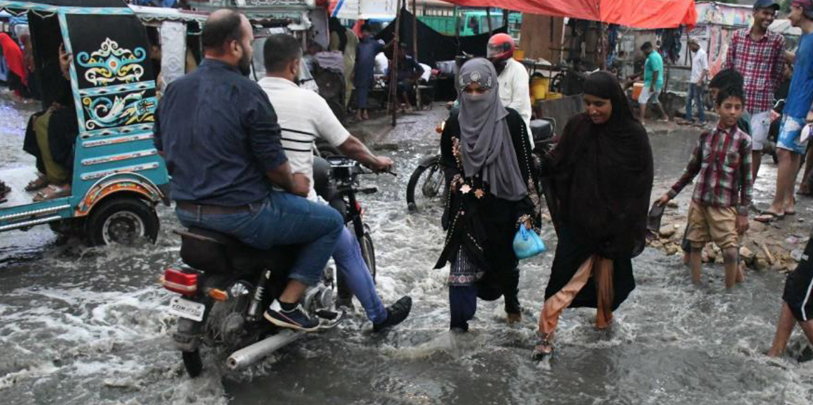 Pakistan’da muson yağışları nedeniyle 57 kişi öldü