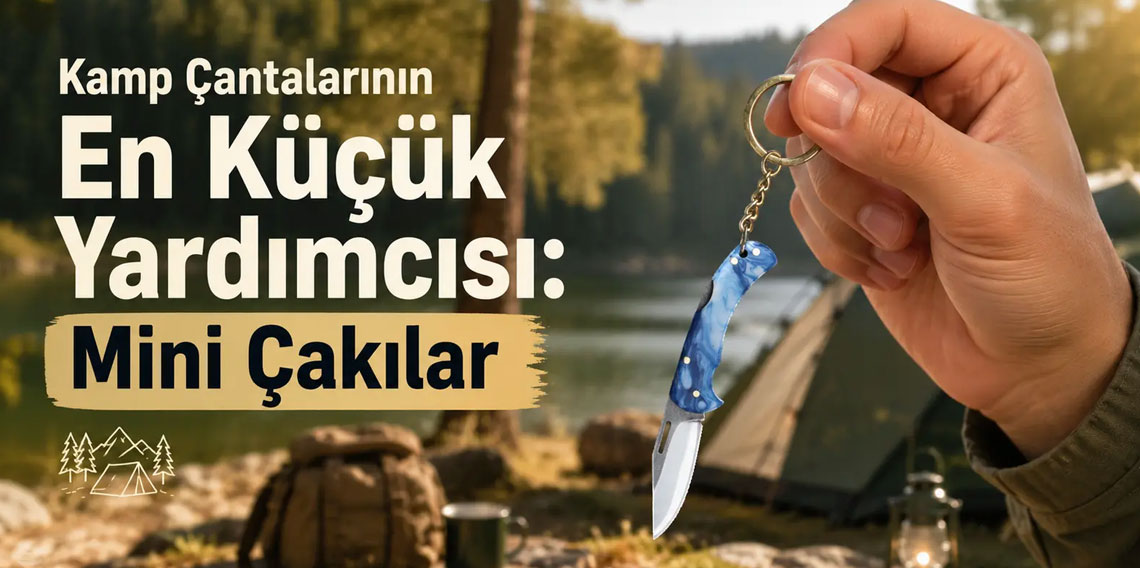 Kamp Çantalarının En Küçük Yardımcısı: Mini Çakılar