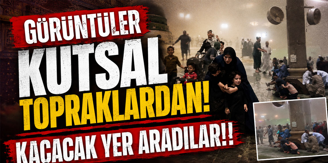 Suudi Arabistan'ı kum fırtınası vurdu
