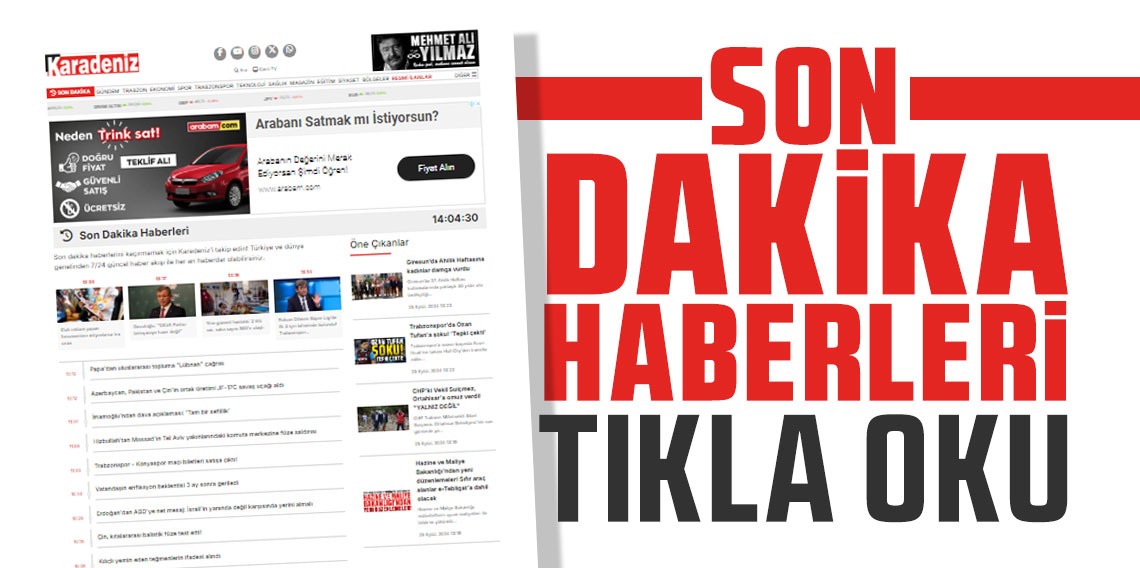 Son Dakika En çok okunan haberler , Yerel Haberler