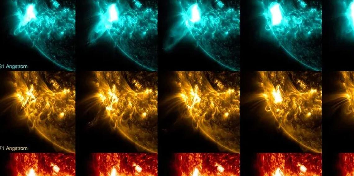 NASA Güneş'te bir patlamayı daha görüntüledi