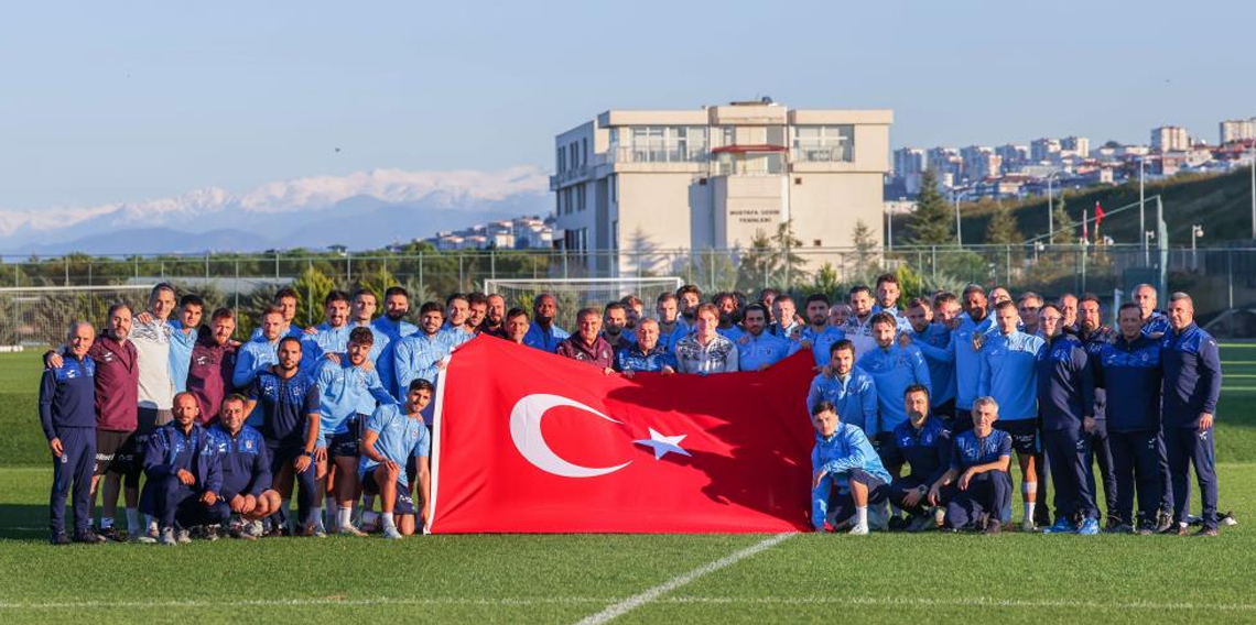 Trabzonspor, Fenerbahçe maçı hazırlıklarını sürdürdü