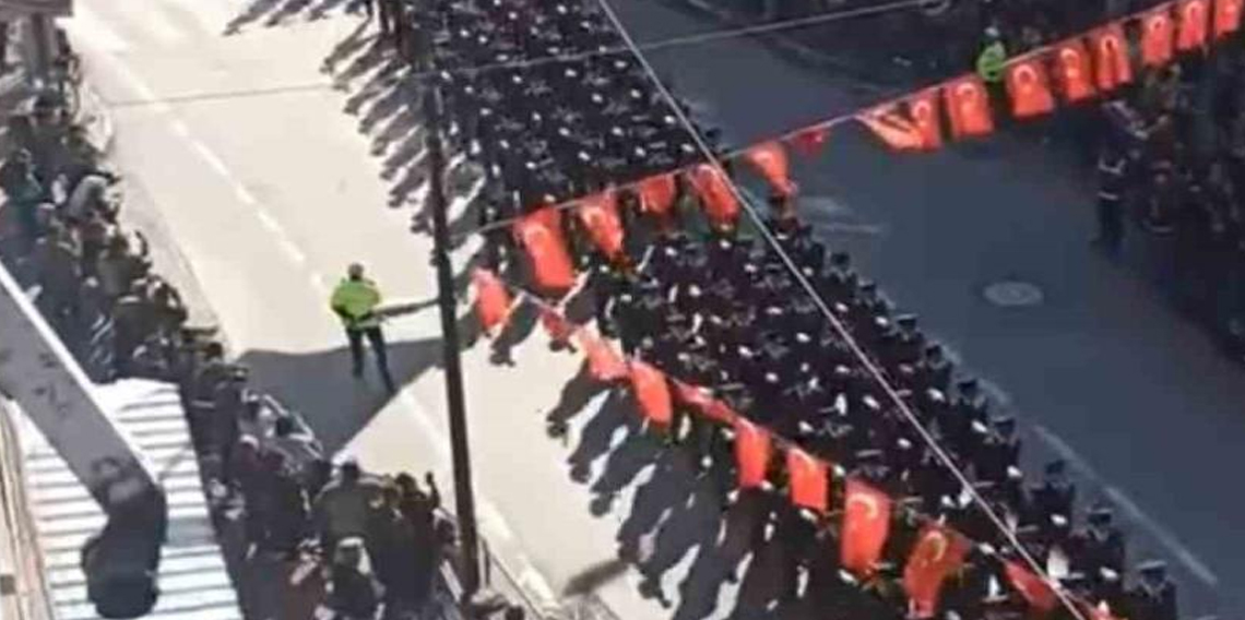 Bursa’da gurur veren görüntüler