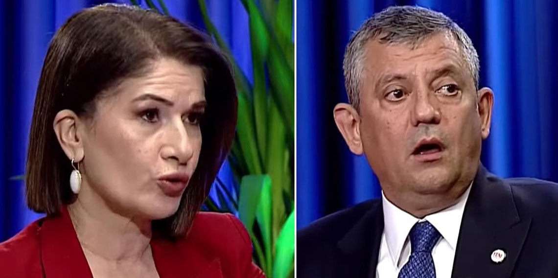 Canlı yayında Özgür Özel'i küplere bindiren soru: Kendimi yakacağım