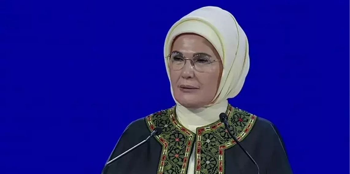 Emine Erdoğan'dan Filistin mesajı