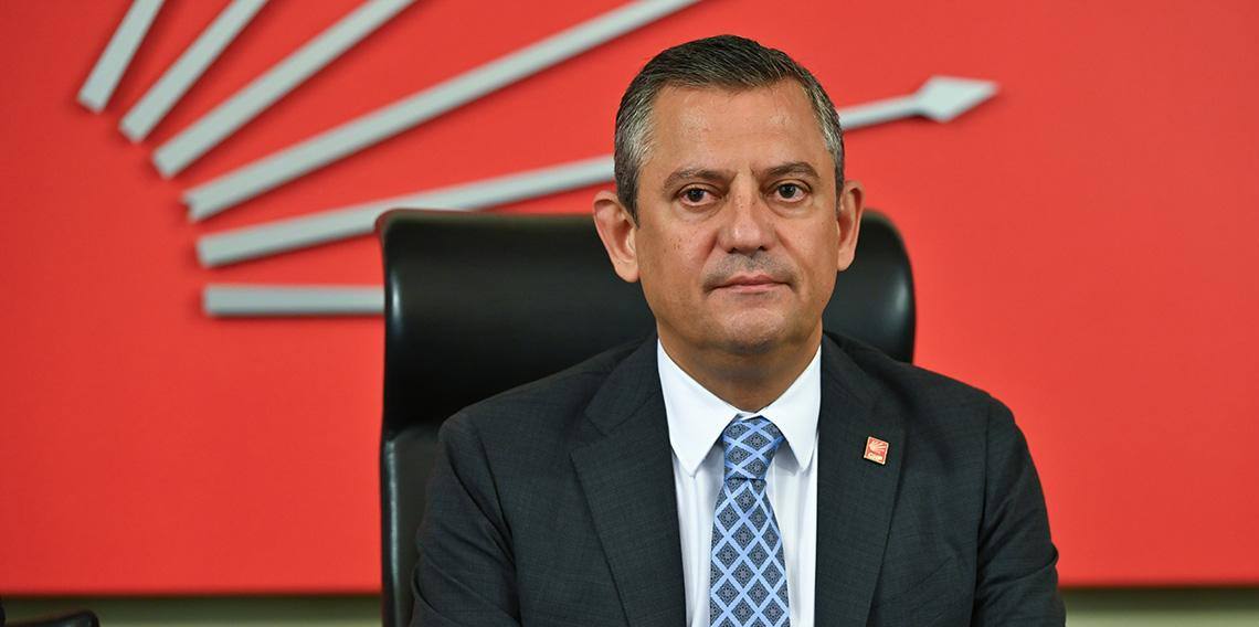 CHP Genel Başkanı Özel'e soruşturma