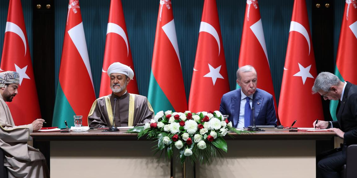 Türkiye ile Umman arasında 10 anlaşma imzalandı