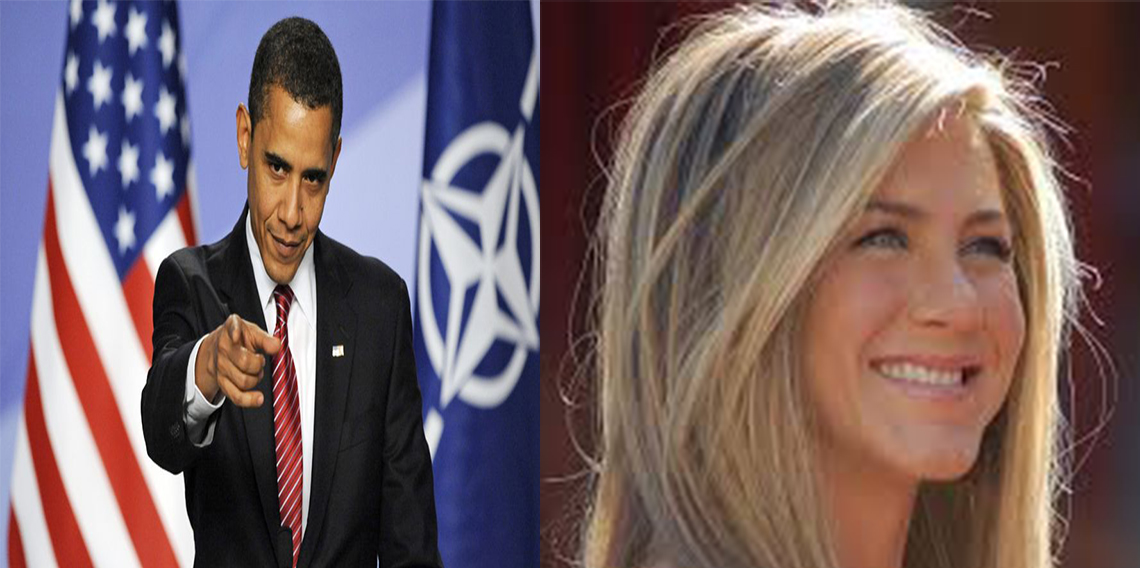 Jennifer Aniston, Barack Obama ile aşk yaşadığı iddialarına nokta koydu