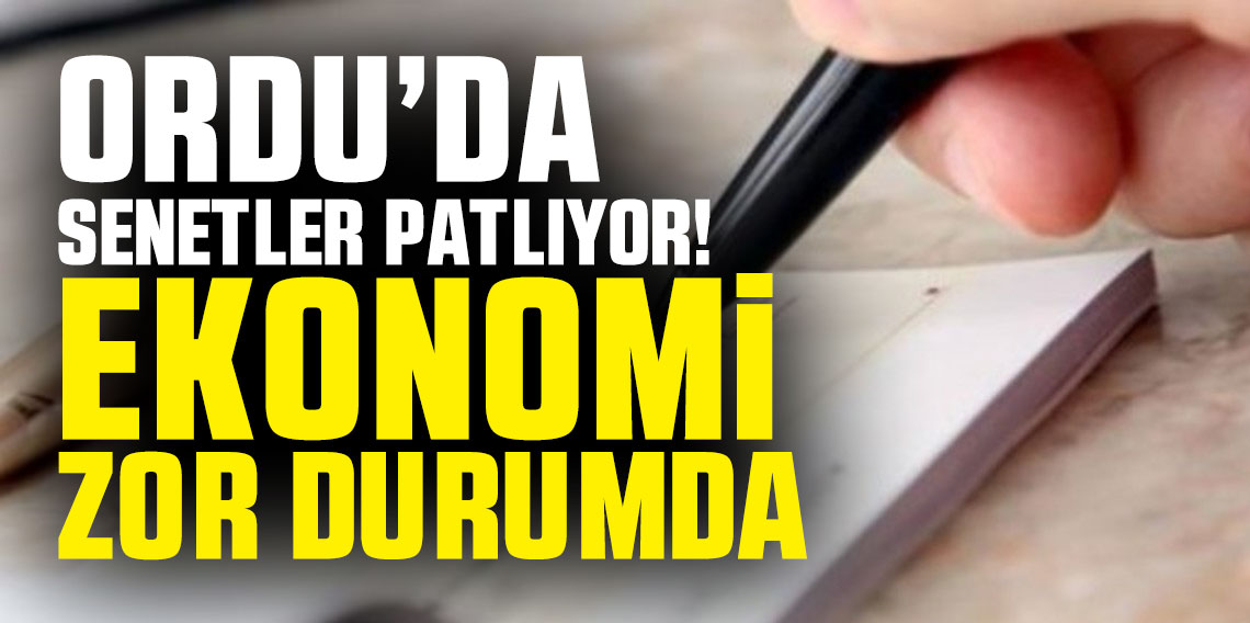 Senetler Protesto Oluyor! Ekonomi 'de Zor Dönem