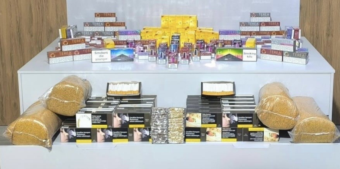 Samsun’da kaçakçılık operasyonu, Binlerce makaron ve kaçak ürün ele geçirildi