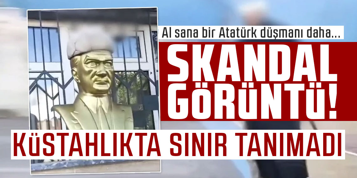 Al sana bir Atatürk düşmanı daha... Küstahlıkta sınır tanımadı