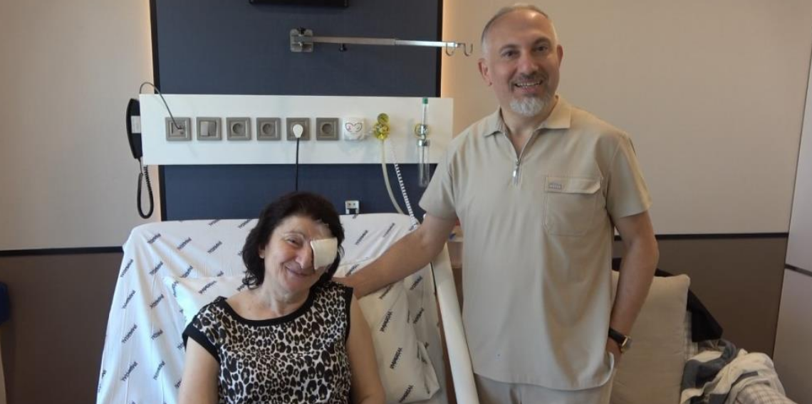 Torunlarını görebilmek için kornea nakli oldu