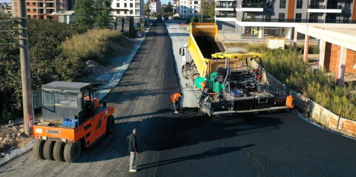 Ordu'da ulaşım konforu artıyor! 3 sokakta sıcak asfalt çalışması
