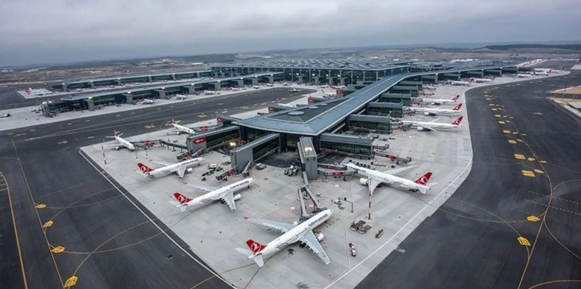 İstanbul Havalimanı, Avrupa'nın en yoğun havalimanı oldu