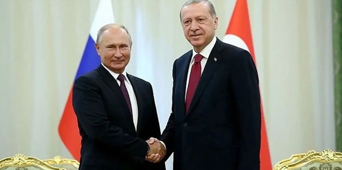 Rus lider Putin, Cumhurbaşkanı Erdoğan'ın yeni yılını kutladı