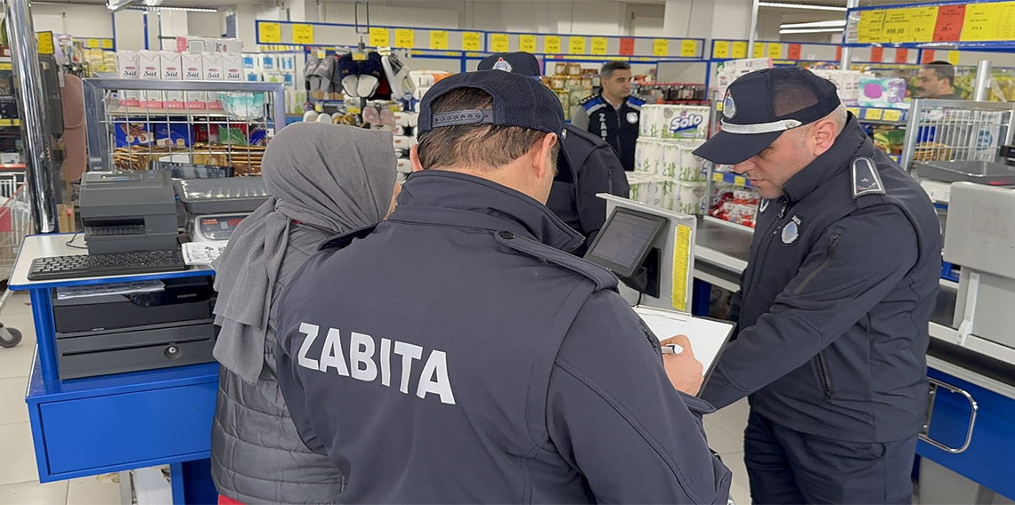 Zabıta ekipleri 2024 yılında 2 bin market denetledi