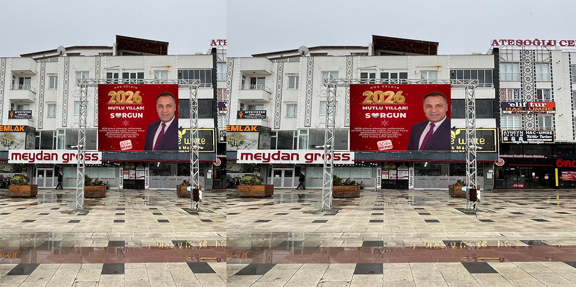 Sorgun Belediyesi 2026’ya ‘Merhaba’ diyor