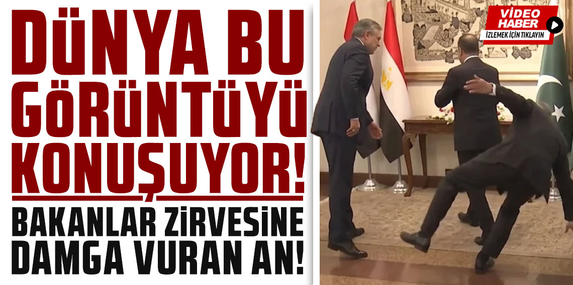 İslamabad'daki kritik zirvede Pakistanlı bakan yere düştü