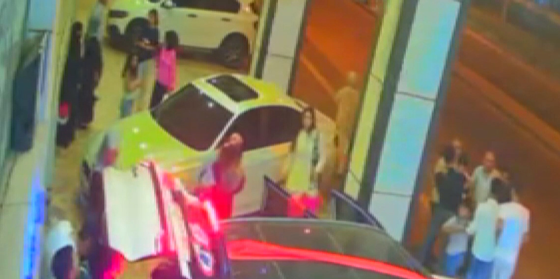 Damat olmadan araba hareket etti gelin ölümden döndü