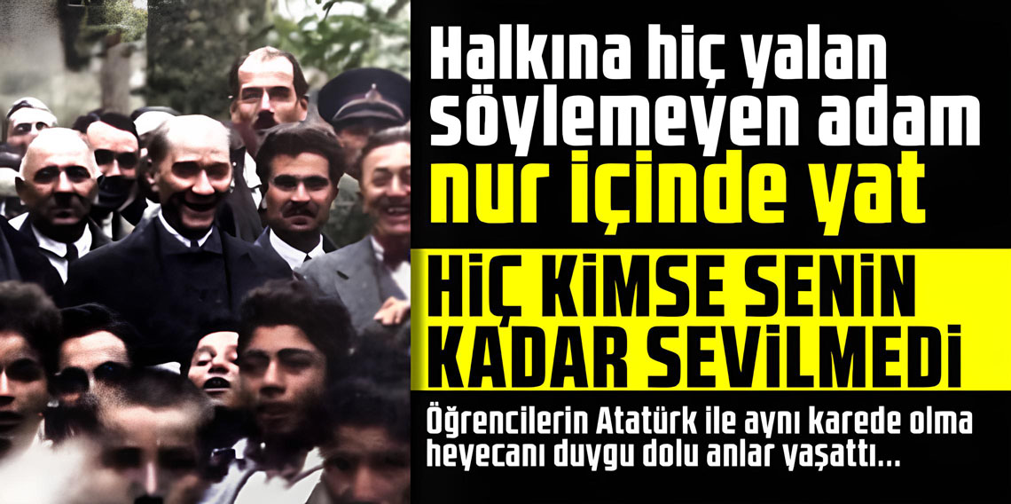 Halkına hiç yalan söylemeyen adam nur içinde yat... Hiç kimse senin kadar sevilmedi