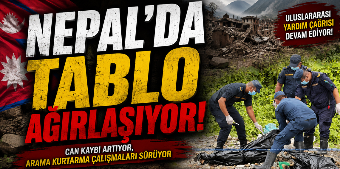 Nepal’deki sel felaketinde can kaybı 676’ya yükseldi