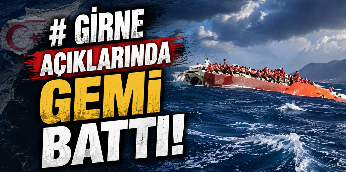 Girne açıklarında yolcu feribotu alabora oldu! 267 kişi için kurtarma çalışması