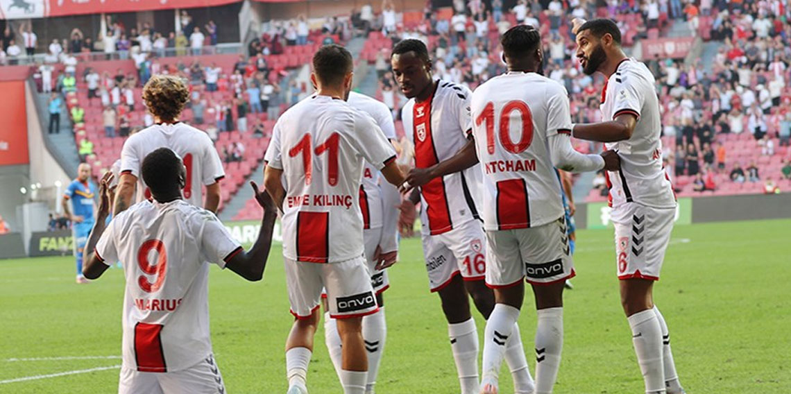 Samsunspor rotayı Avrupa'ya çevirdi