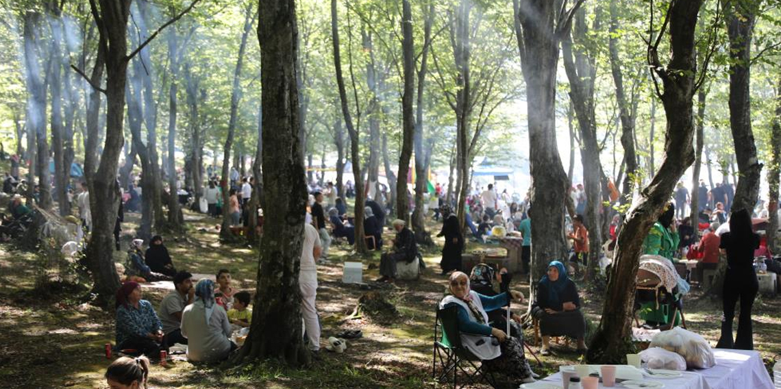 Atakum Belediyesi '1. Fındık Festivali'ne yoğun ilgi