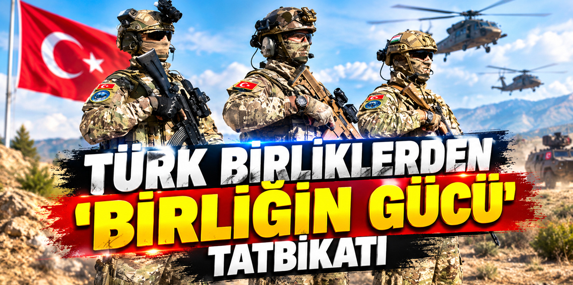 Türkiye, Azerbaycan ve Özbekistan’ın katılımıyla Birliğin Gücü-2026 Tatbikatı gerçekleştirildi