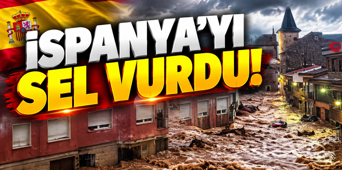 İspanya'da sel felaketi: 1 ölü