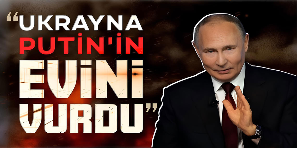 Rusya, Putin'in konutunu hedef alan İHA'nın görüntüsünü yayınladı