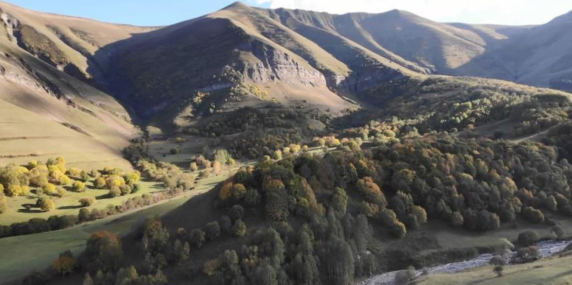 Sonbahardaki güzelliğini yaşanan çığ örttü