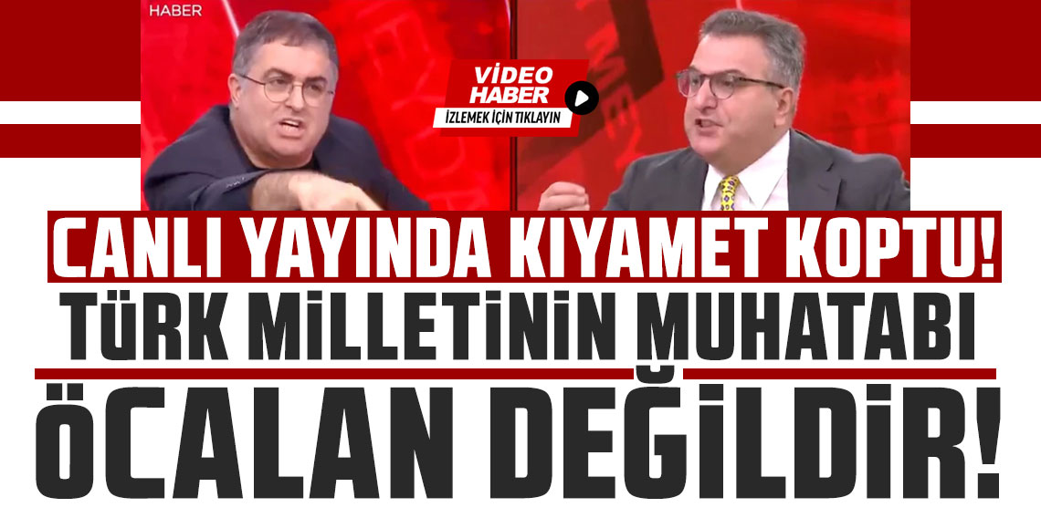 Canlı yayında kıyamet koptu! Cem Küçük ile Ersan Şen arasında 'İmralı' gerilimi