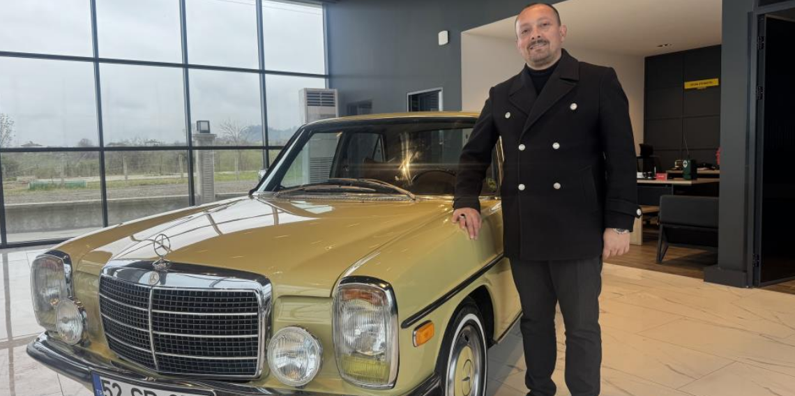 Ordu’da 1976 Model Klasik Araç Sıfırdan Yenilendi, 25 Bin Liralık Araca 1 Milyon TL Harcandı