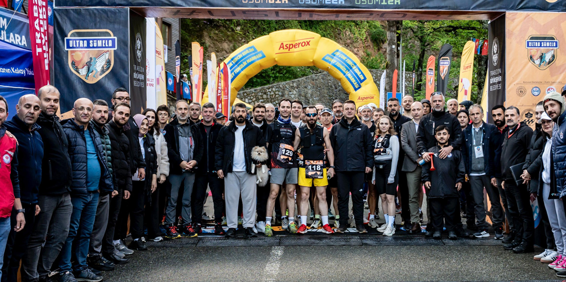 Trabzon'da Sümela Maratonu Nefes Kesti