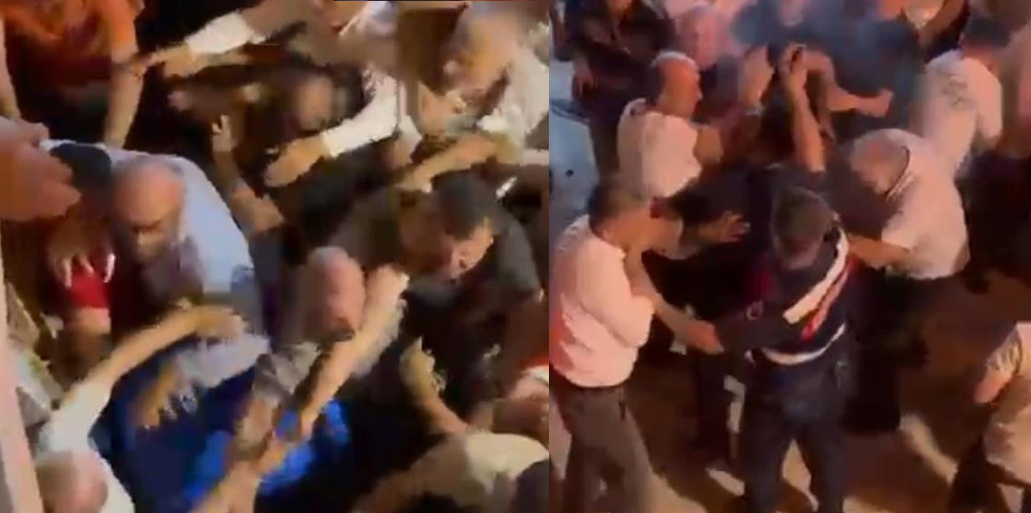 Rize'de birlik ve beraberlik maçında kavga çıktı
