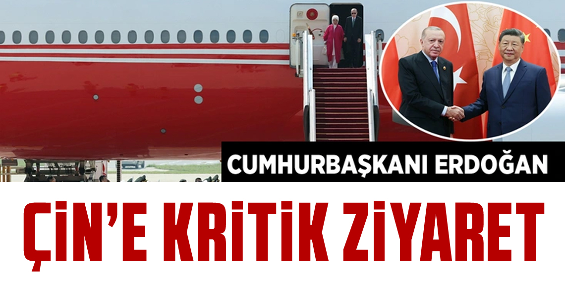 Cumhurbaşkanı Erdoğan Çin'de