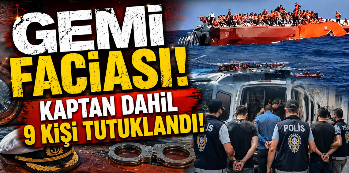 Girne'deki gemi faciasıyla ilgili mahkemeye çıkarılan 9 kişi hakkında tutuklama kararı