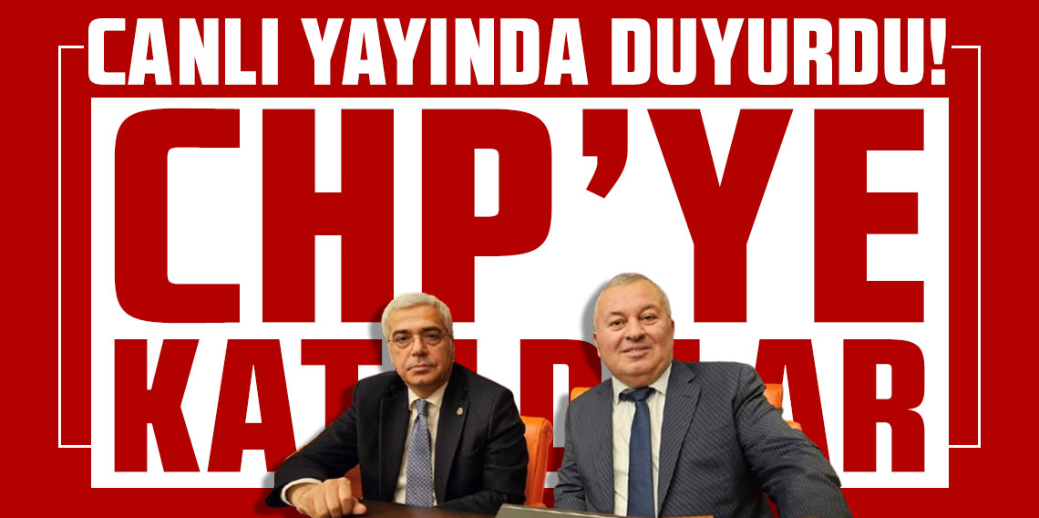 Cemal Enginyurt ile Salih Uzun CHP'ye katıldı