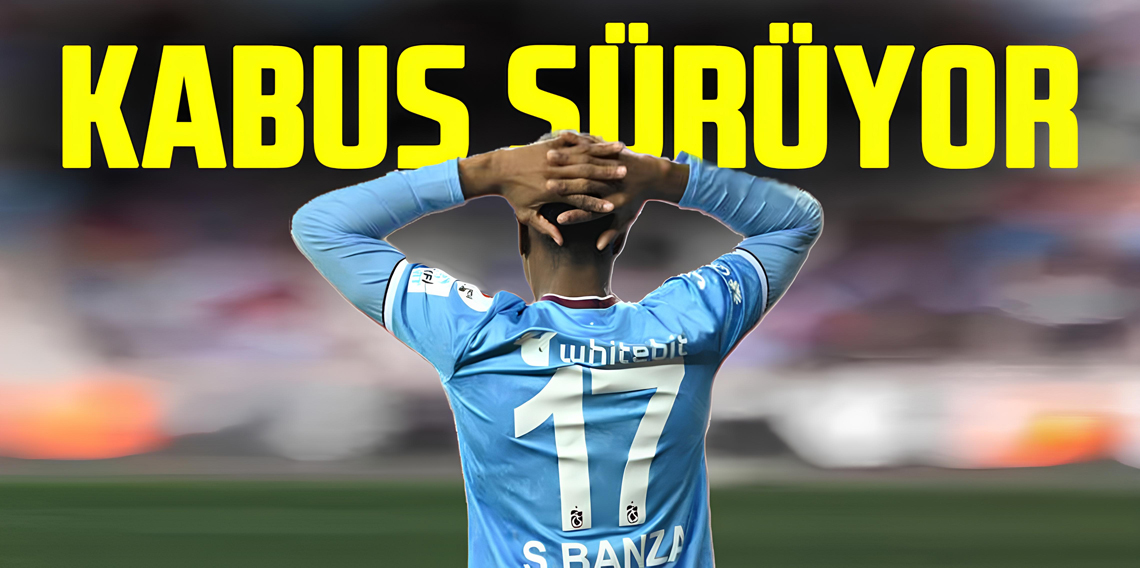 Trabzonspor'da Kabus Sürüyor!