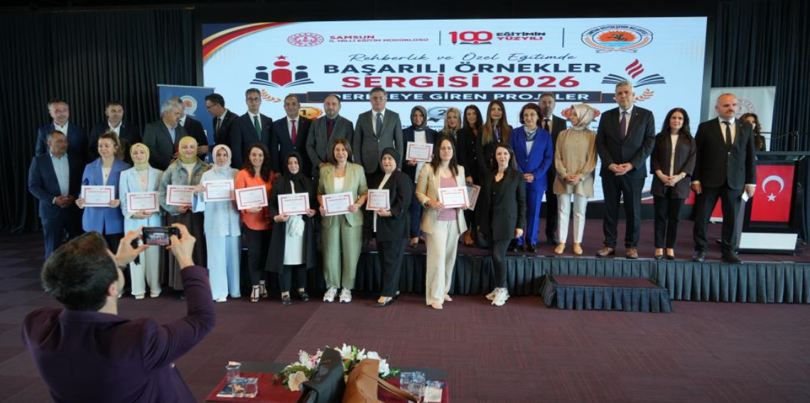 Samsun'da rehberlik ve özel eğitim alanındaki başarılı projeler sergilendi